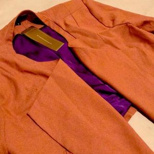 Super Cute Half Jacket With Long Front NEW w TAGS!